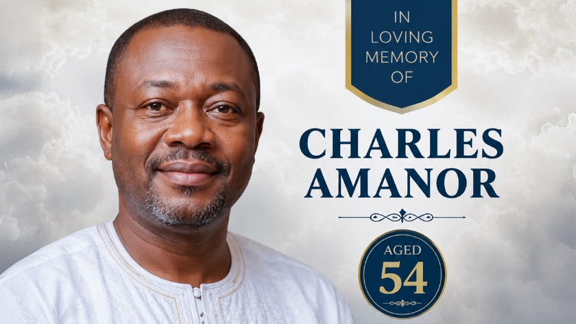 In loving memory of Charles Amanor